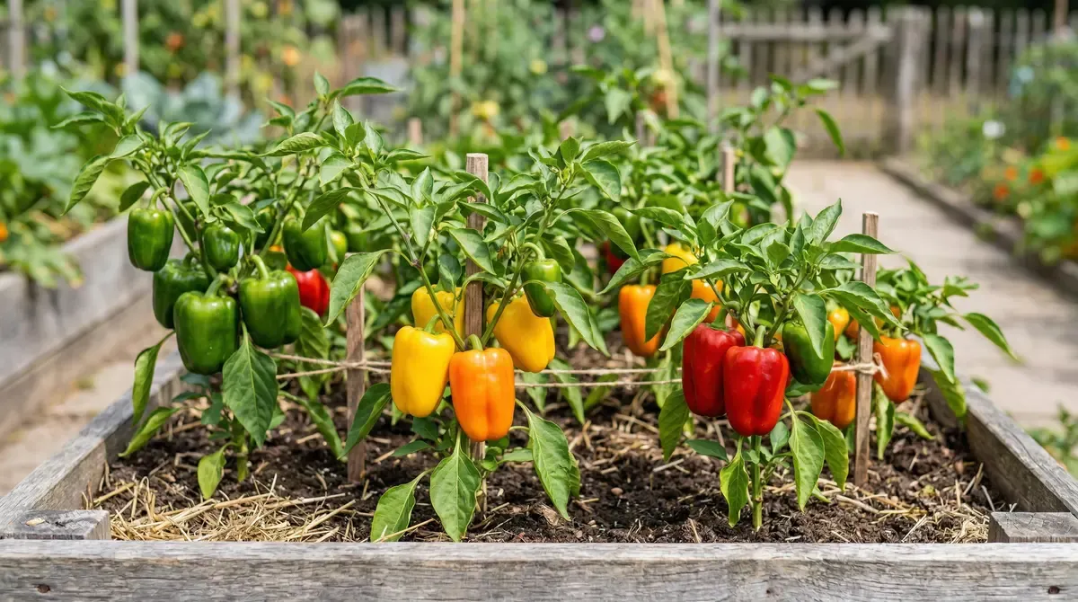 How Far Apart to Plant Peppers