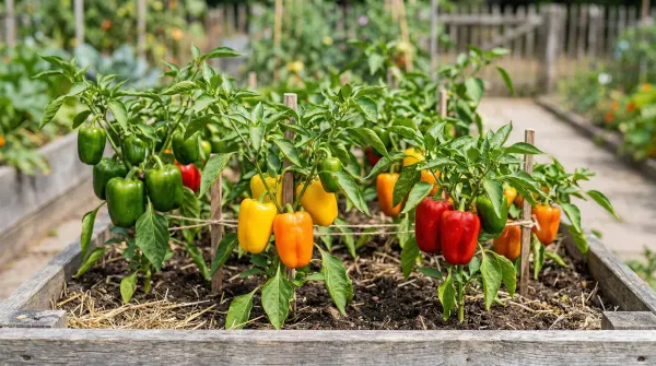 How Far Apart to Plant Peppers