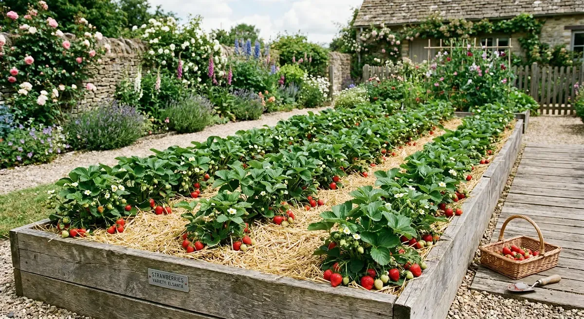 How Far Apart to Plant Strawberries