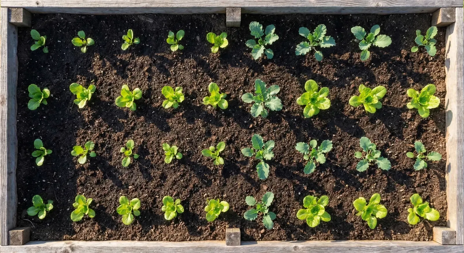 Plant Spacing Guide for Vegetables & Hedges