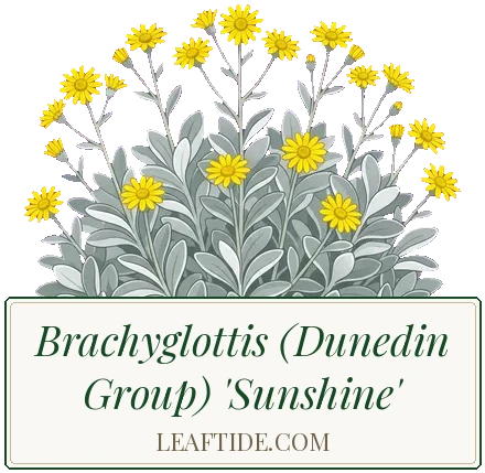Brachyglottis (Dunedin Group) 'Sunshine'