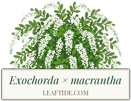 Exochorda × macrantha