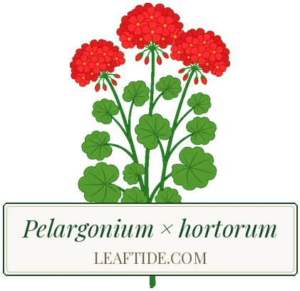 Pelargonium × hortorum