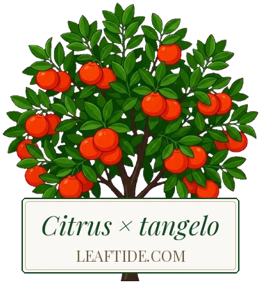 Citrus × tangelo